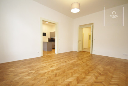 Charming 2-bedroom unfurnished apartment, Polská, Vinohrady