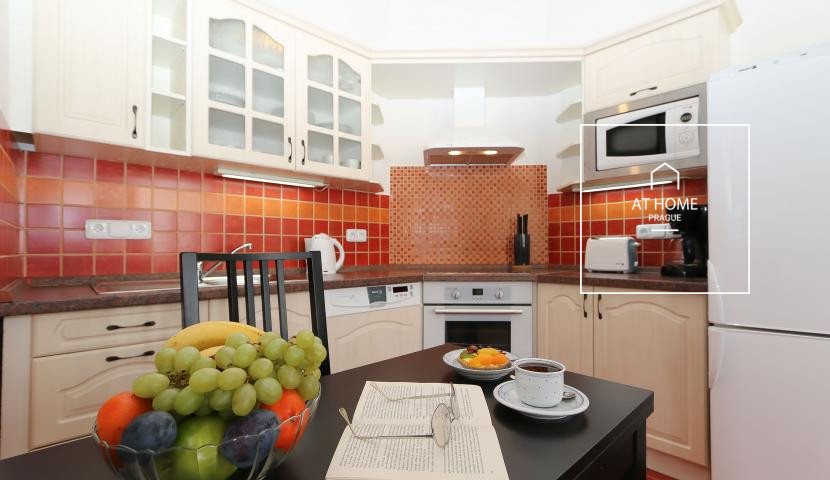 Sunny apartment for rent Prague Prague 2, Sázavská, Vinohrady