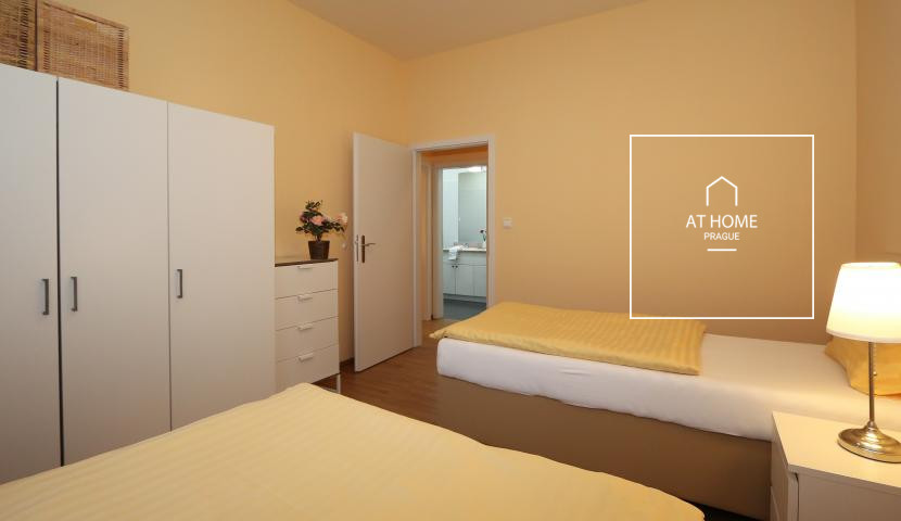 3 bedroom duplex with balcony, Belgická, Vinohrady