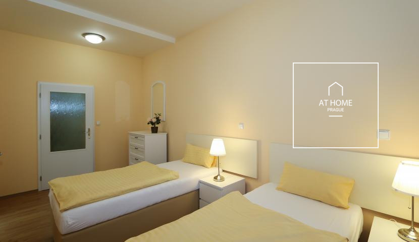 3 bedroom duplex with balcony, Belgická, Vinohrady