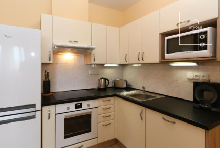 Fully furnished 2 bedroom apartment, Máchova, Vinohrady