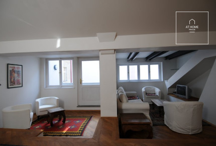 Attic, duplex apartment for rent Prague Prague 2, Odborů, Nové Město