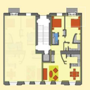 Plně zařízený byt 3+kk/balkon, Belgická, Vinohrady