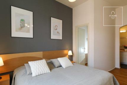Plně zařízený byt 3+kk/balkon, Belgická, Vinohrady