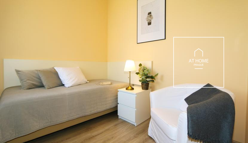 Nice, fully furnished 2bedroom apartment, Máchova, Vinohrady