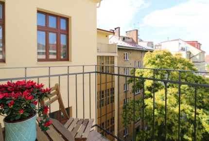 Nice, fully furnished 2bedroom apartment, Máchova, Vinohrady