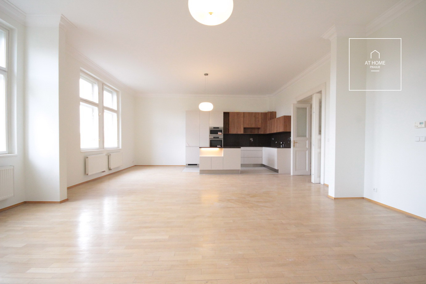 3-bedroom apartment after reconstruction, Na Moráni, Nové Město