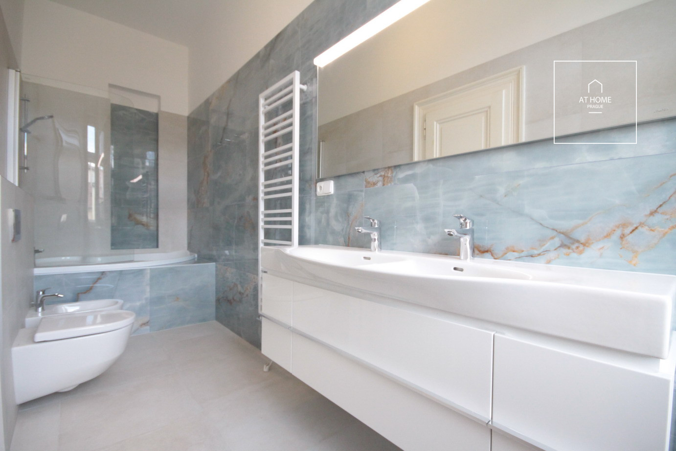 3-bedroom apartment after reconstruction, Na Moráni, Nové Město