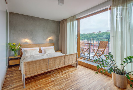 Jednoložnicový apartman, dvě terasy, Košíře