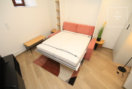 Fully furnished, new studio, Na Maninách, Holešovice