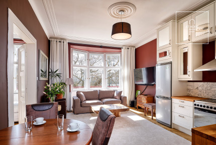 Fully furnished 1 bedroom apartment at Rašínovo nábřeží, Nové Město