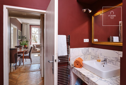 Fully furnished 1 bedroom apartment at Rašínovo nábřeží, Nové Město