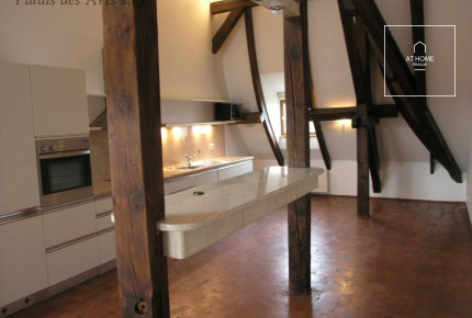 Exceptional two level partly furnished 3-bedroom flat, Ibsenova, Vinohrady