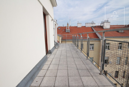 Duplex 3-bedroom apartment with terrace and balcony, Nitranská, Vinohrady