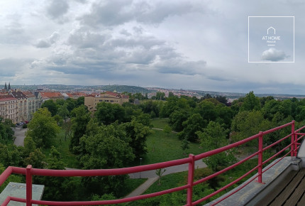 Fully furnished studio with terrace, Chopinova, Vinohrady