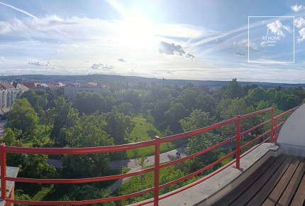 Fully furnished studio with terrace, Chopinova, Vinohrady