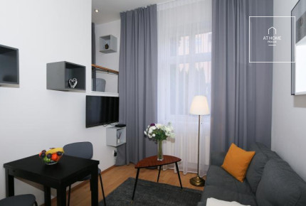 Nice duplex apartment, one bedroom, Vinohrady