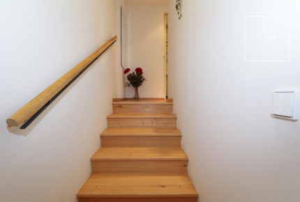 Nice duplex apartment, one bedroom, Vinohrady