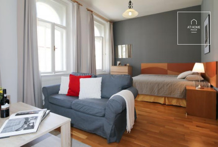 Fully furnished studio, Sázavská, Vinohrady