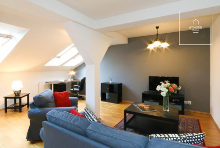 Elegant 2-bedroom apartment for rent Prague Prague 2, Sázavská, Vinohrady