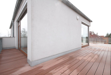 Charming 2-bedroom apartment with terrace in villa, Prague 6, Břevnov