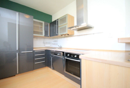 Nice partly furnished 1-bedroom apartment with balcony, Strašnice