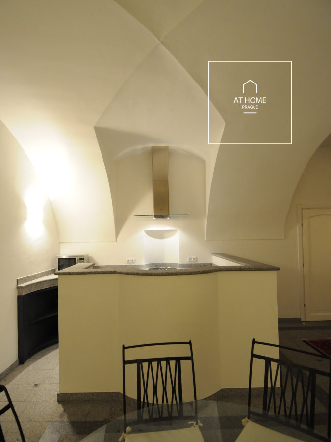 Apartment with private small garden, Malá Strana