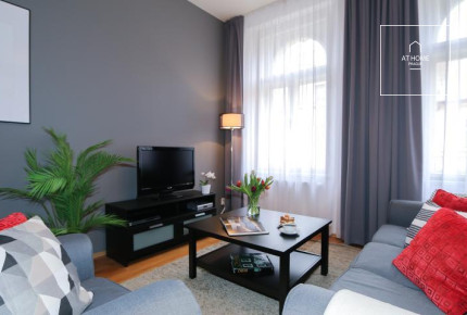 Fully furnished 2 bedroom apartment in Vinohrady