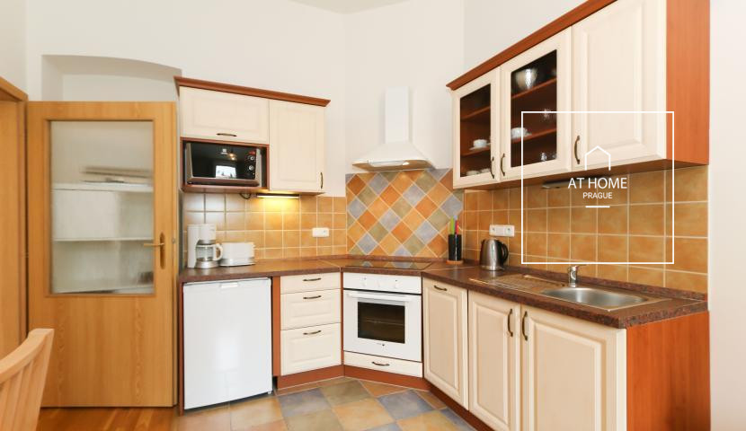 Nice apartment, fully furnished, Moravská, Vinohrady