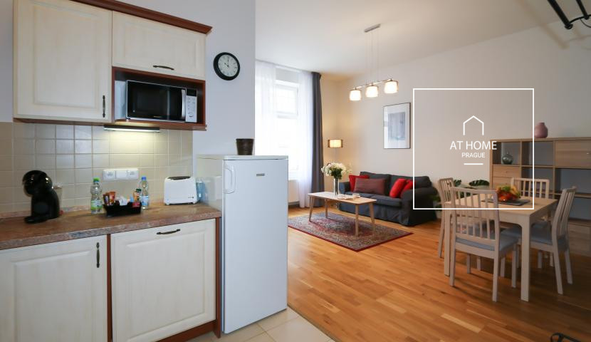 Nice 1bedroom apartment, Na Kozačce, Vinohrady