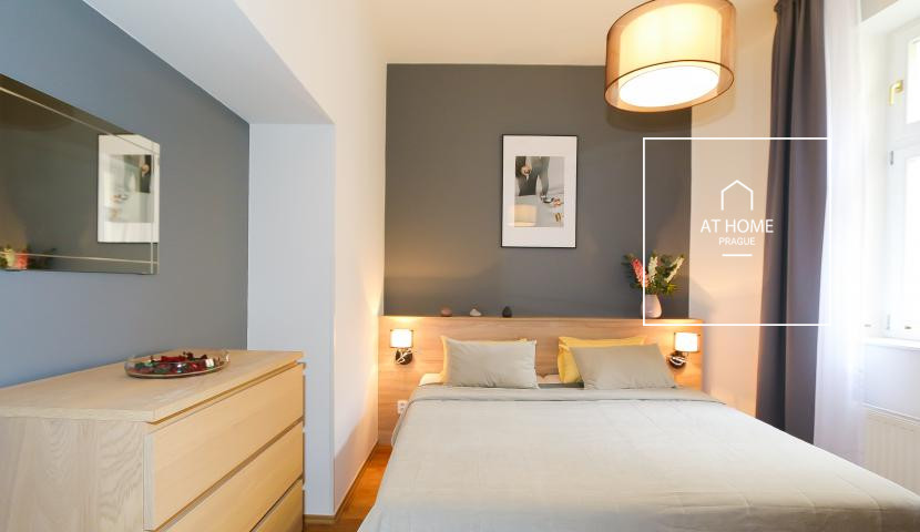 Nice 1bedroom apartment, Na Kozačce, Vinohrady