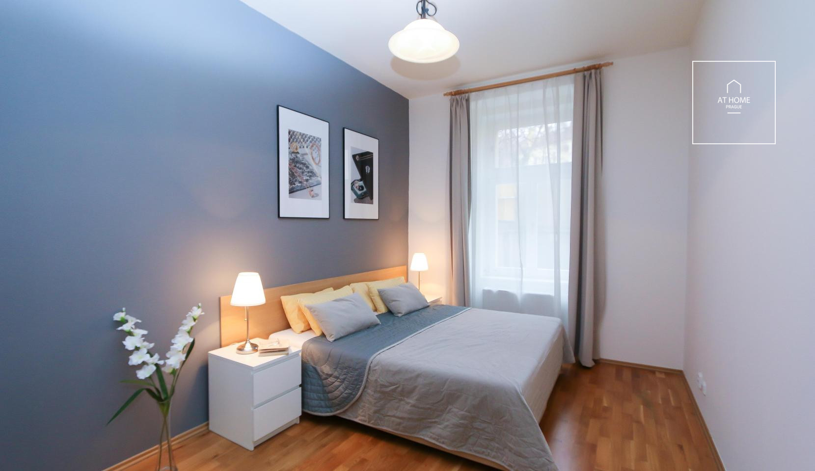 2-bedroom apartment on the ground floor, Vinohrady