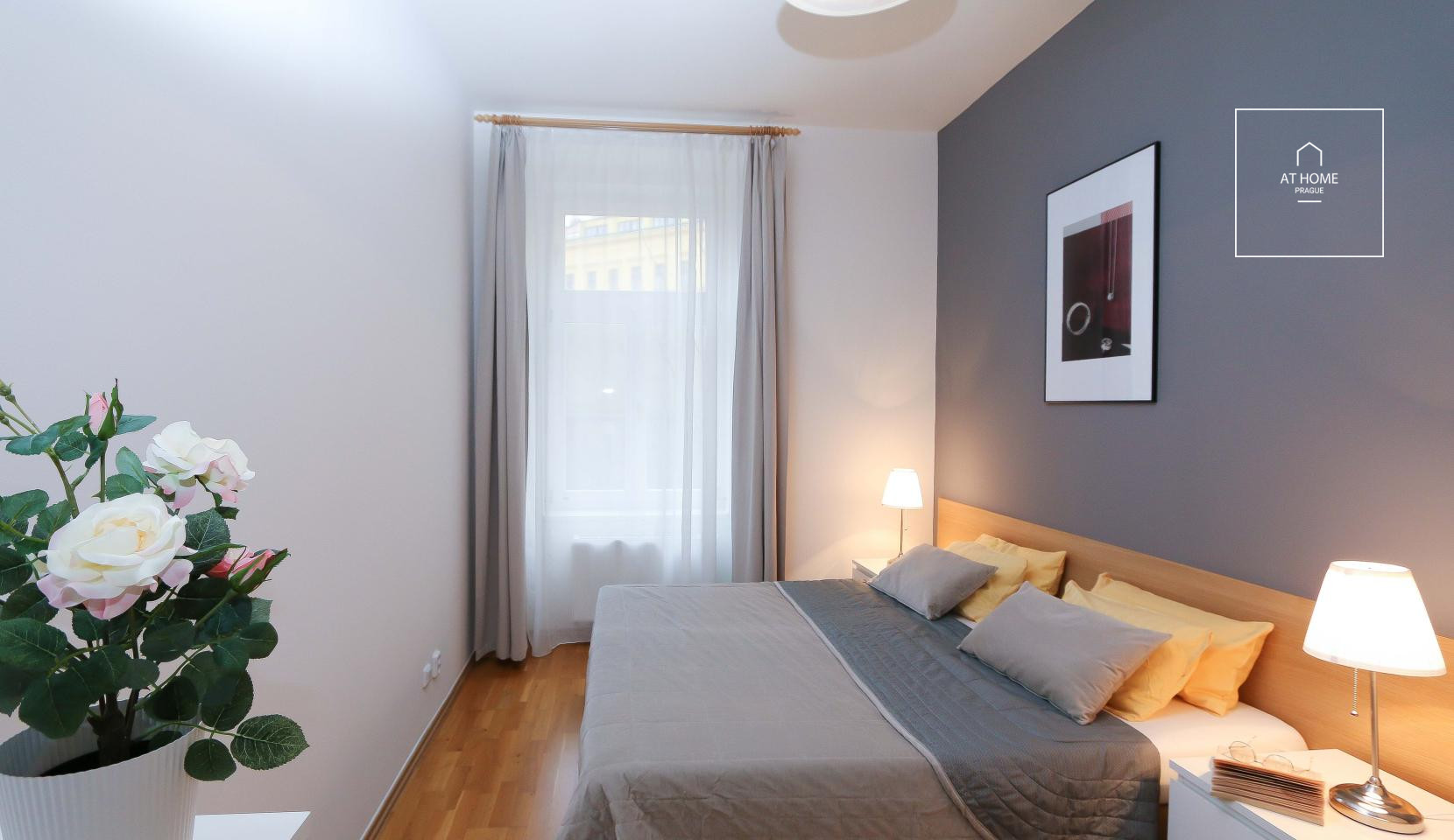 2-bedroom apartment on the ground floor, Vinohrady