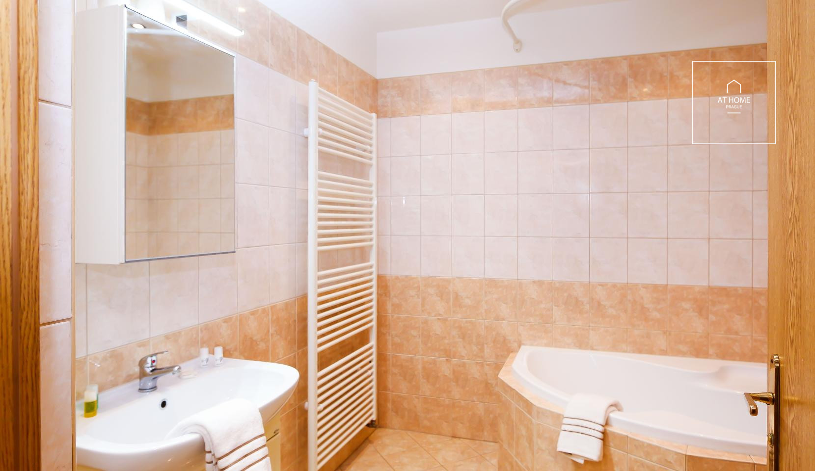 2-bedroom apartment on the ground floor, Vinohrady