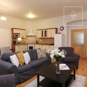 2-bedroom apartment on the ground floor, Vinohrady