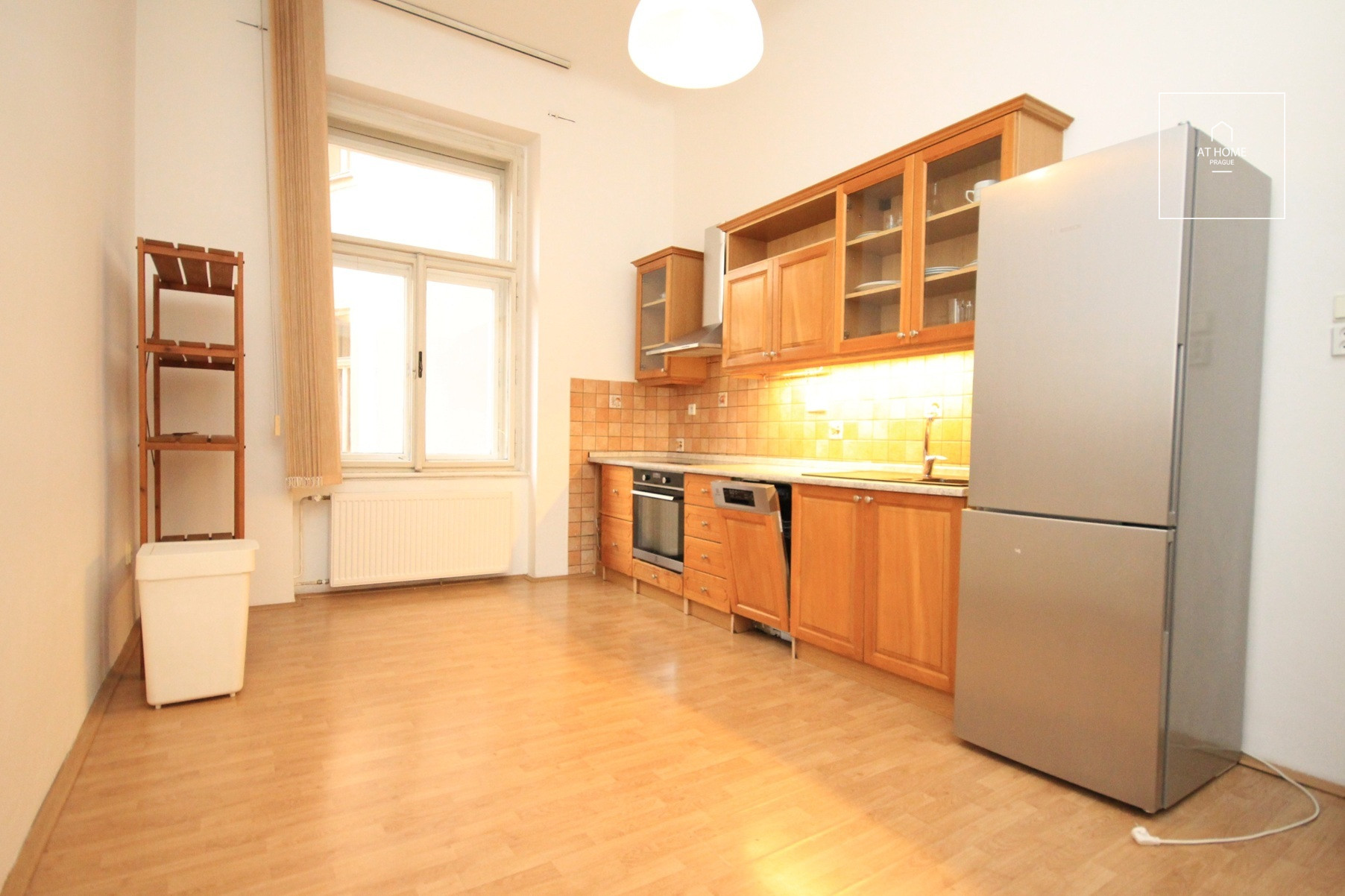 Nice, unfurnished 2+1 (two spacious rooms + kitchen), Šmilovského, Vinohrady