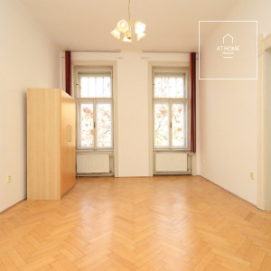 Nice, unfurnished 2+1 (two spacious rooms + kitchen), Šmilovského, Vinohrady