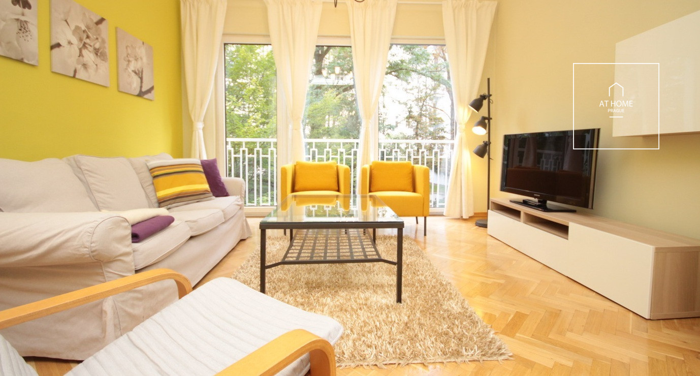 Charming, fully furnished 2bedroom apartment, Belgická, Vinohrady