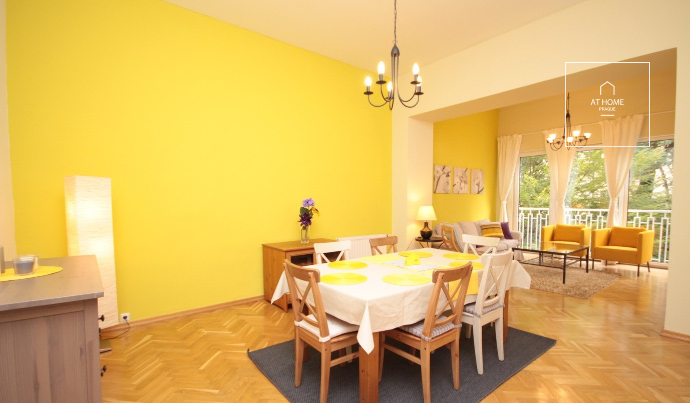 Charming, fully furnished 2bedroom apartment, Belgická, Vinohrady