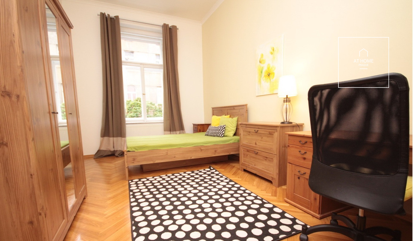 Nadstandardní, zařízený byt 3+kk, Belgická, Vinohrady