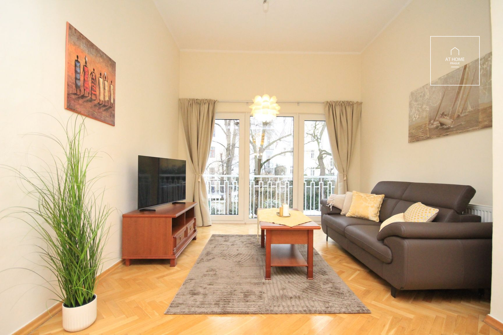 Charming, fully furnished 2bedroom apartment, Belgická, Vinohrady