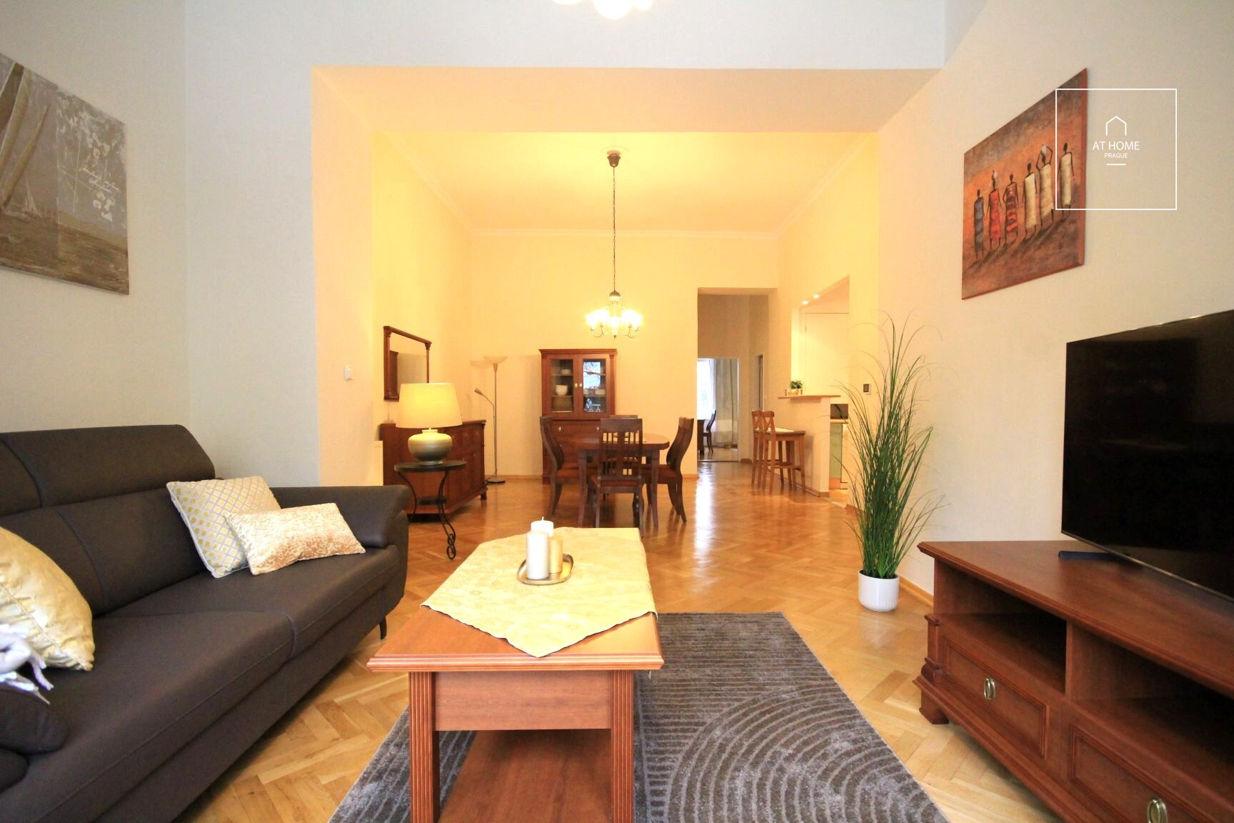 Charming, fully furnished 2bedroom apartment, Belgická, Vinohrady