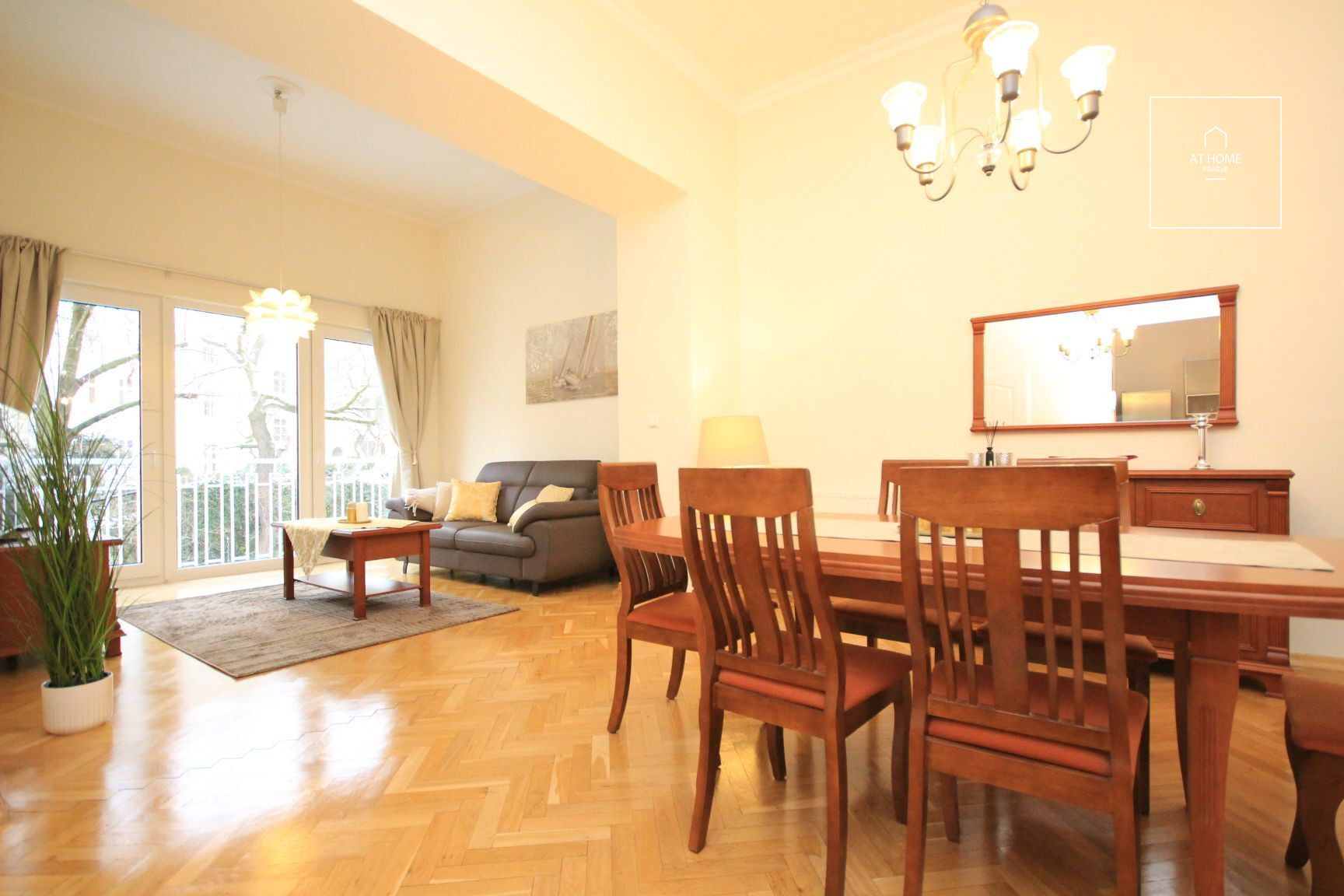 Charming, fully furnished 2bedroom apartment, Belgická, Vinohrady