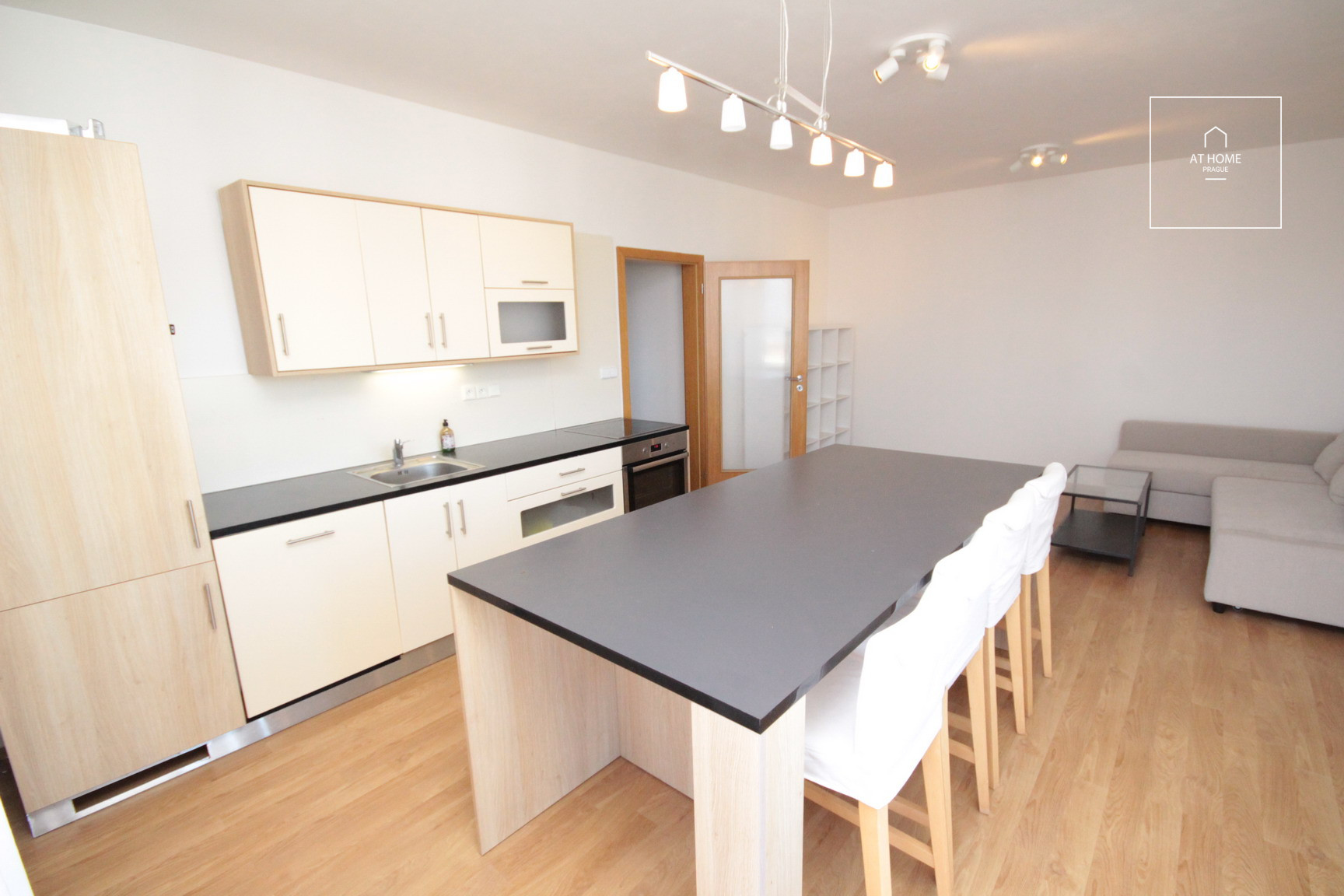 Fully furnished 1bedroom apartment, project Metropole Zličín, Praha 5