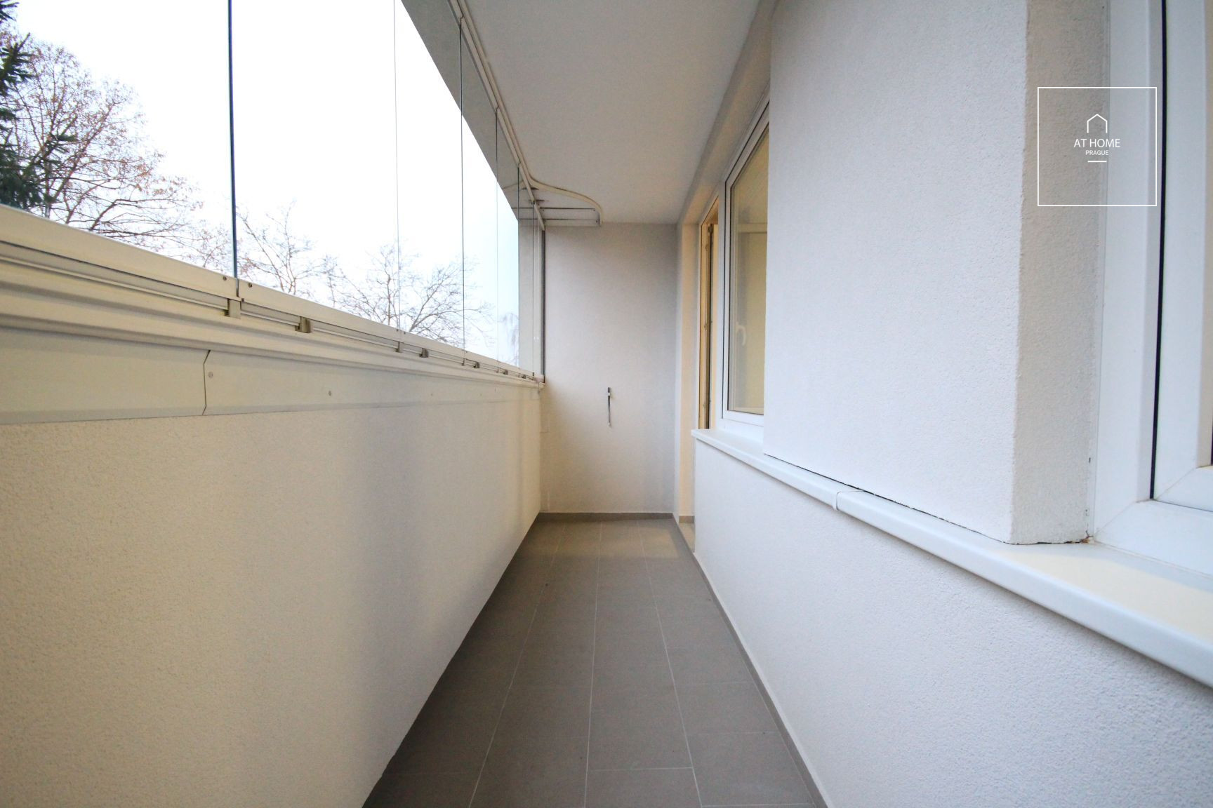 Nice 2-bedroom apartment with balcony, Prosek