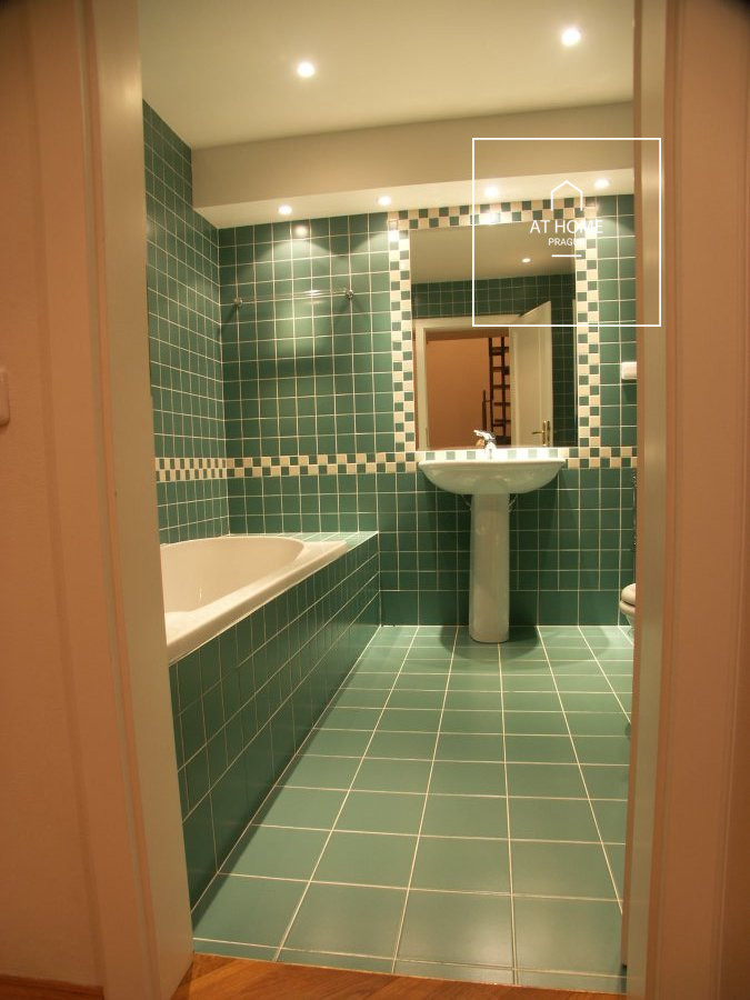 Attic, duplex apartment for rent, Odborů, Nové Město