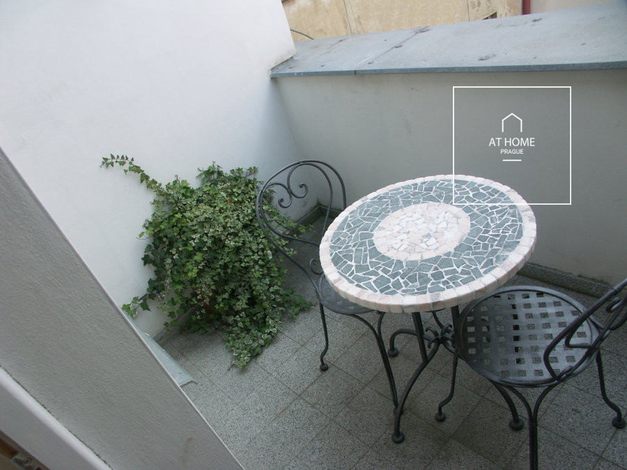 Attic, duplex apartment for rent Prague Prague 2, Odborů, Nové Město