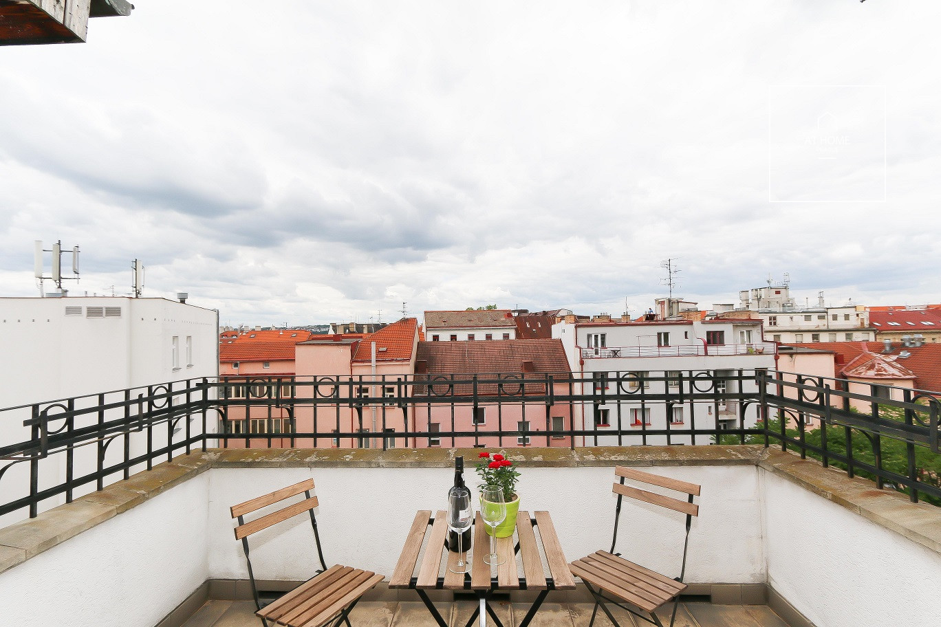 2 bedroom fully furnished duplex, Belgická, Vinohrady