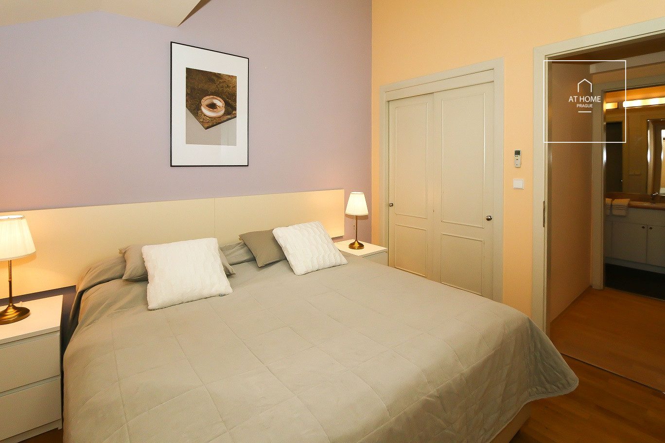 2 bedroom fully furnished duplex, Belgická, Vinohrady