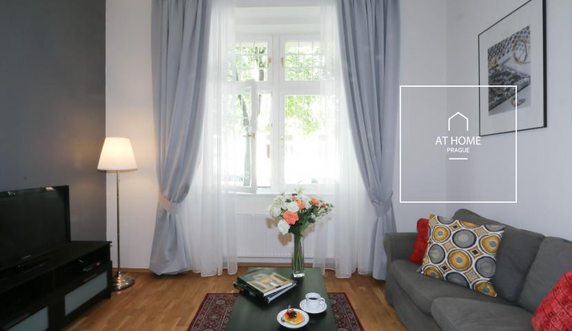 Nice 1bedroom apartment, Na Kozačce, Vinohrady